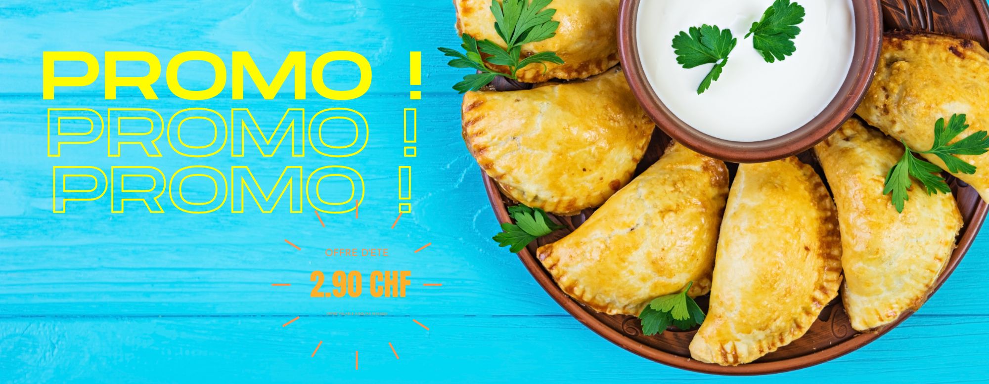 Menu spécial de la semaine